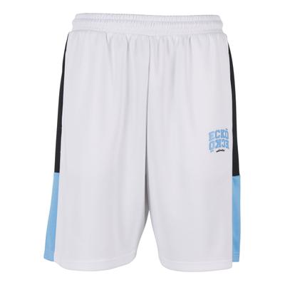 Sweatshorts ECKO UNLTD. "Ecko Unltd. Shorts Drap", Herren, Gr. 4XL, US-Größen, weiß (hellweiß), 100% Polyester, loose fit, Hosen Sweatshorts