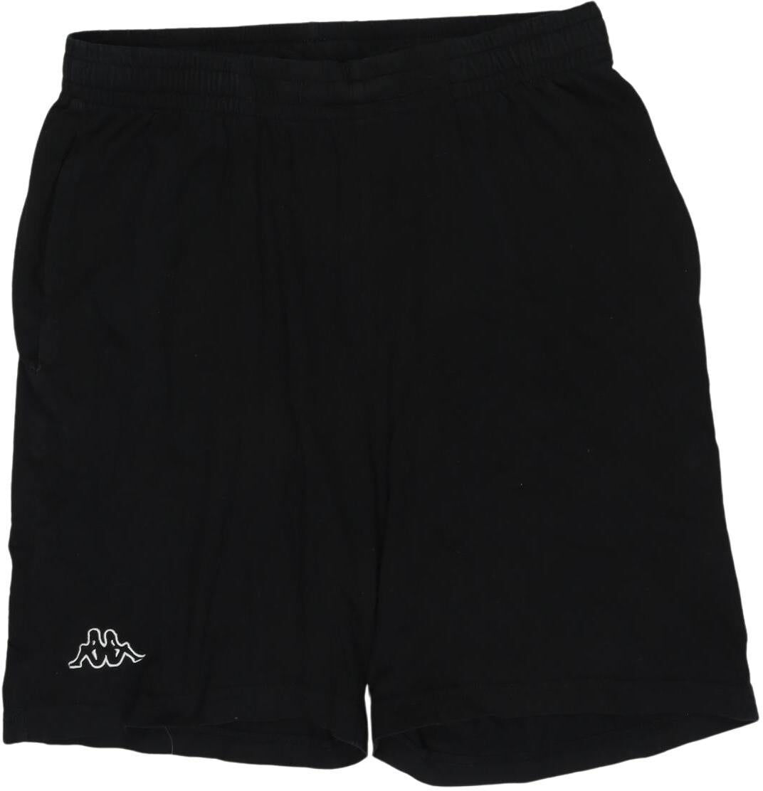 Kappa Mädchen Shorts, Schwarz, Gr. S, Baumwolle - Second Hand