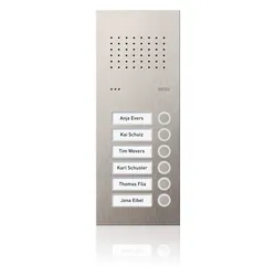 Ritto RGE1810625 Acero Pur Edelstahl Türstation 6WE