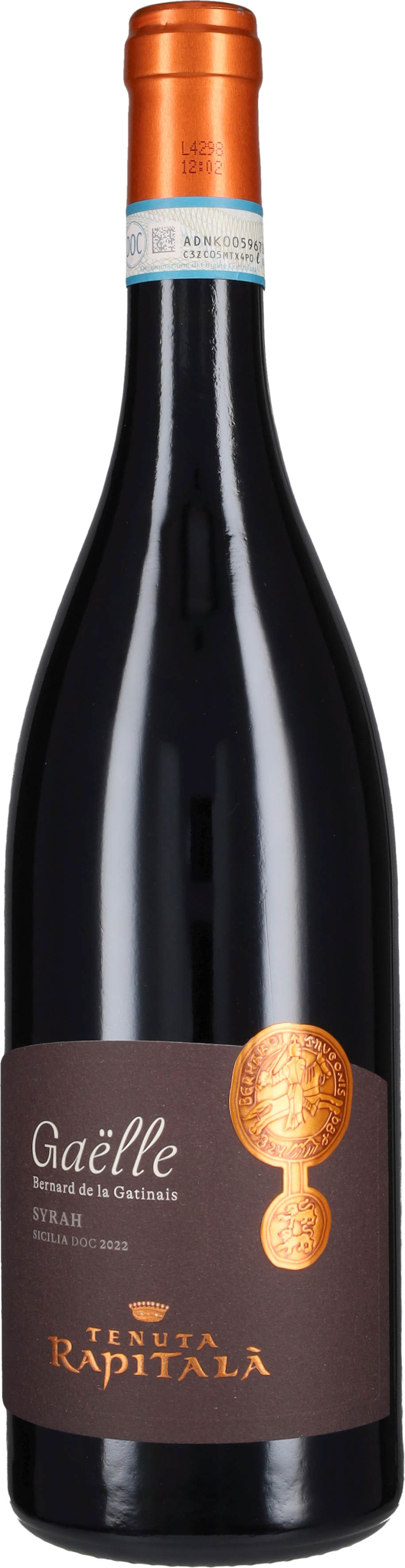 Syrah 'Gaëlle' Rapitalà 2022