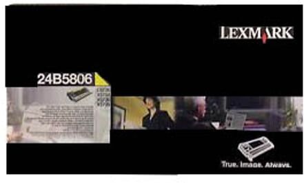Lexmark 24B5806 toner amarelo