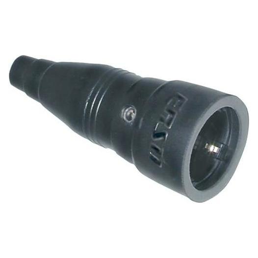 ERSO Bau-/Industriekupplung 10-/16 A 230 V schwarz IP20 Vollgummi (2222)