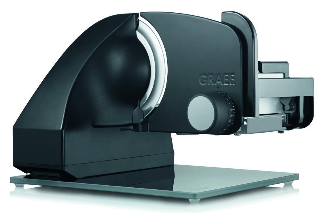 Graef M92EU Master Allesschneider, 170 Watt, schwarz