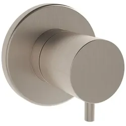 VitrA Origin Fertigmontageset A4145834 Nickel gebürstet, Unterputz-Absperrventil, 80x80mm
