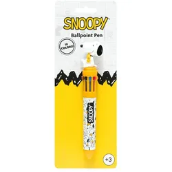 Snoopy - 10barevné automatické Kugelschreiber s 3D figurkou aus der Kollektion Lazy Days