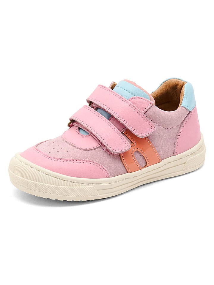 bisgaard Leder-Sneakers "Rob" in Rosa - 27