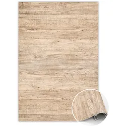 VINYL TEPPICH 100x150 cm Rohes Holz