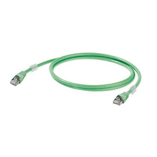 Weidmüller 8941350005 RJ45 Patchkabel CAT 6a S/FTP 0.50m Grün 1St.