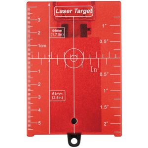 Makita Laser-Zieltafel LE00775106, für rote Laserstrahlen und -punkte, magnetisch