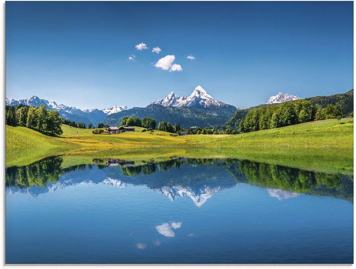 Artland Landschaft in den Alpen Berge 1 Stk. tlg. in verschiedenen Grössen