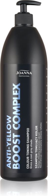Joanna Professional Color Boost Complex shampoing revitalisant pour cheveux blonds et gris 1000 g