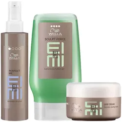 300ml Wella Professionals EIMI Stylingstories Set Kurzhaar (Perfect Me 100ml + Sculpt Force 125ml + Grip Cream 75ml)