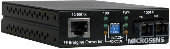 Microsens Convertisseur média 10/100TX 100FX 13MSC MS400210 (MS400210)