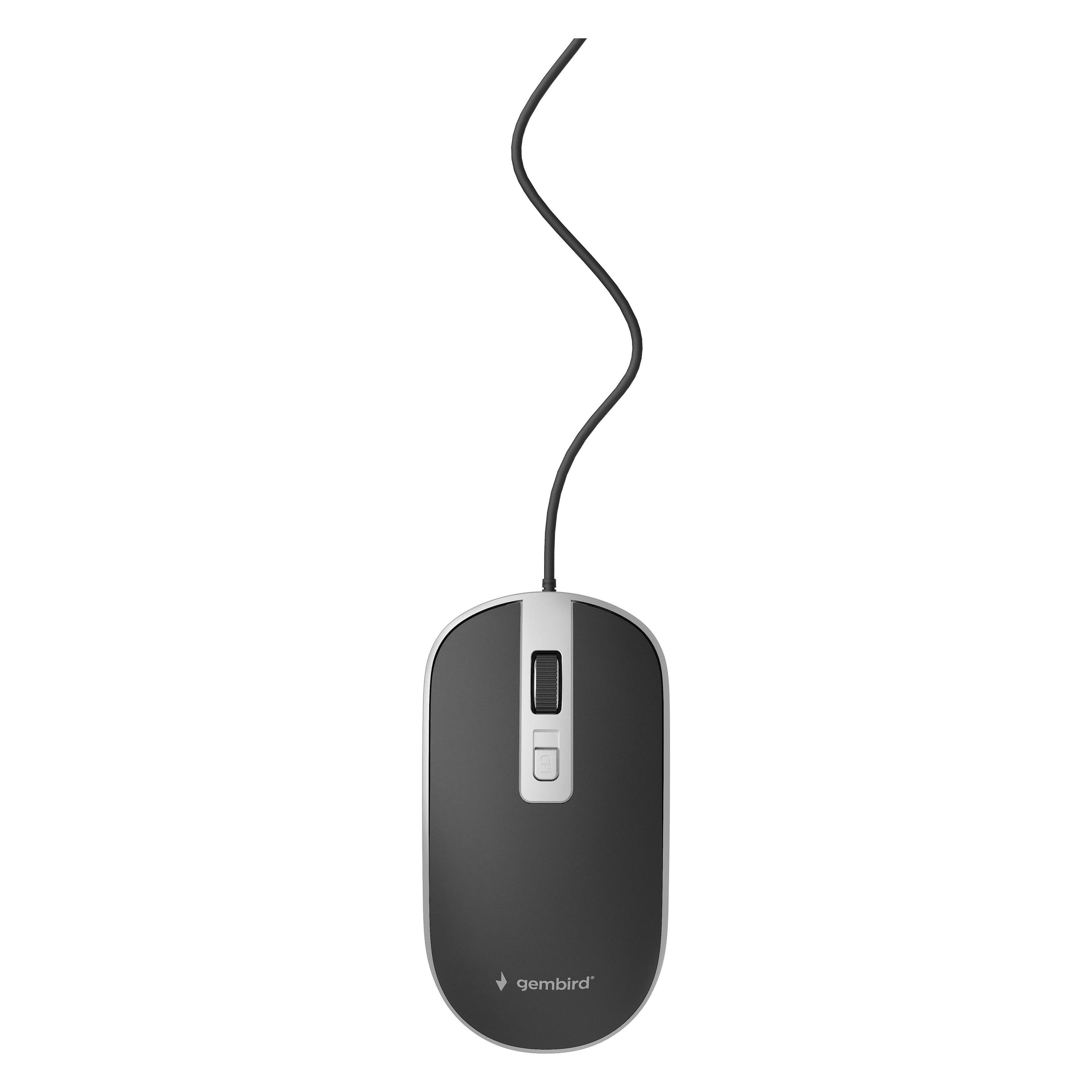 Gembird MUS-4B-06-BS Optical mouse USB (Kabelgebunden) (MUS-4B-06-BS)