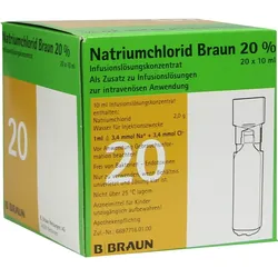 Natriumchlorid 20% Mpc Elektrolytkonzentrat 200 ML