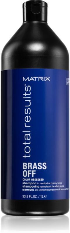 Matrix Brass Off Shampoo neutralisiert die Messinguntertöne 1000 ml