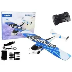 Lean Toys R/C 4D-G3 Flugzeug mit blauem Licht