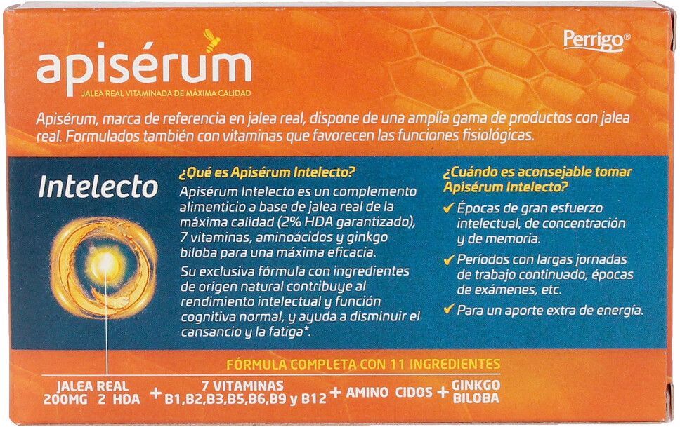 Apiserum Apisérum Intelecto 30 cápsulas
