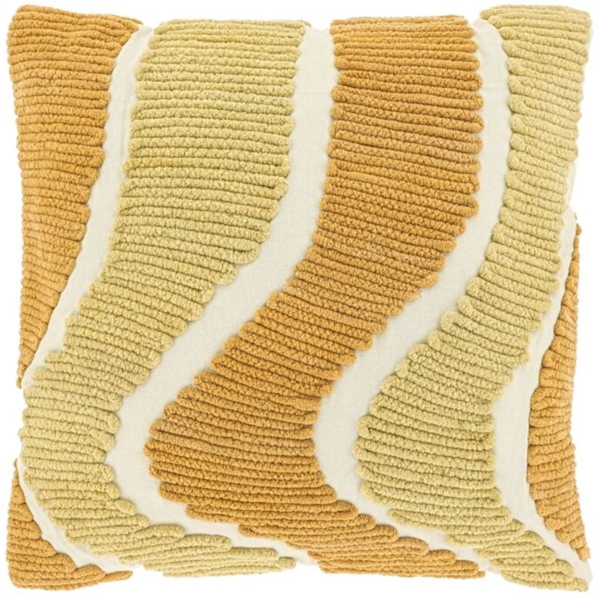 Unique Living Sierkussen Charly - Apricot - 45 x 45 cm