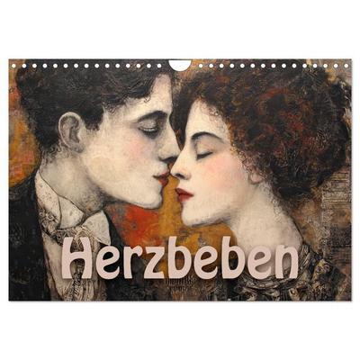 Herzbeben (Wandkalender 2027 DIN A4 quer), CALVENDO Monatskalender