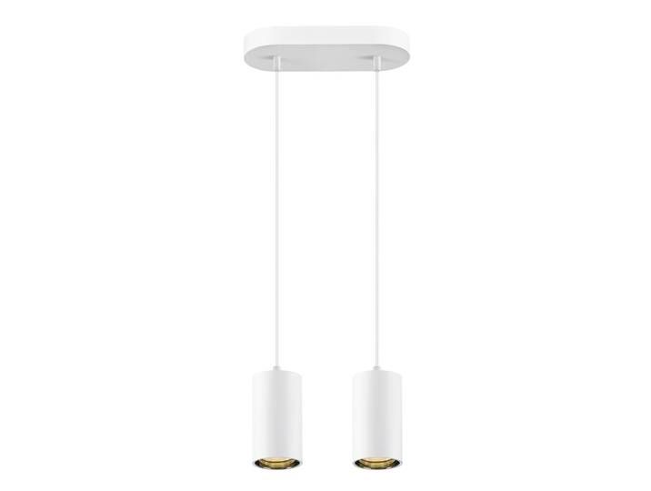 ASTO TUBE\, luminaire suspendu\, GU10\, longueur de suspension 250 cm\, 2x max. 10 W\, blanc