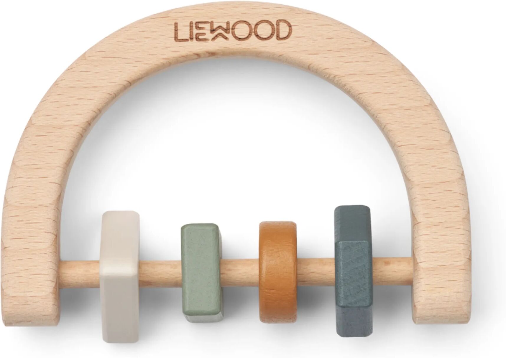Liewood Anneau de dentition Bryn Faune green multi mix taille unique