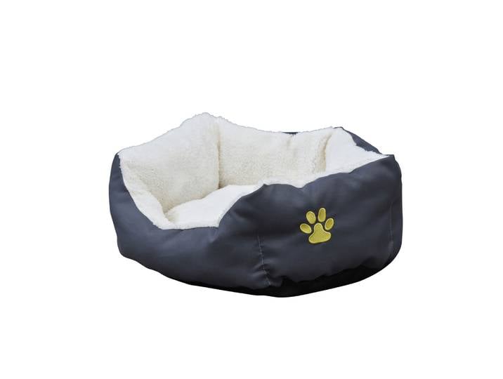 Hundebett Katzenbett PFÖTCHEN S grau