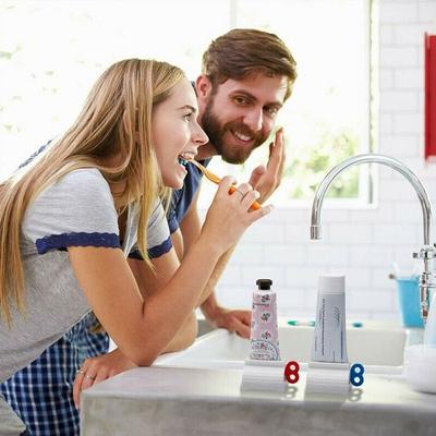 The Cart Load Toothpaste Squeezer Dispenser, Bathroom Tube Easy Stand Holder, Rolling Seat For Easy Application Toothpaste Squeezer Dispenser, Bathroom Tube Easy Stand Holder, Rolling Seat For Easy Application