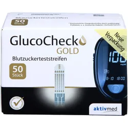 Gluco Check Gold Blutzuckerteststreifen 50 ST