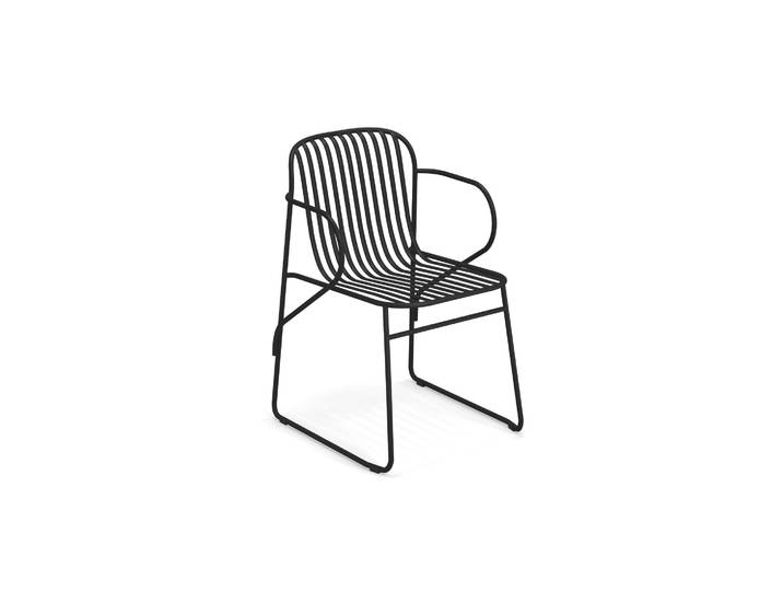 4er Set Emu Riviera Stapelsessel Metall