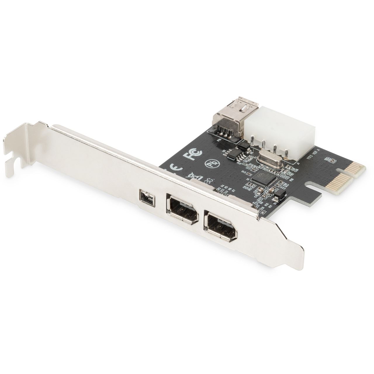 DIGITUS PCI Expr Card 2x Firewire400 ext, +1x FW400 int