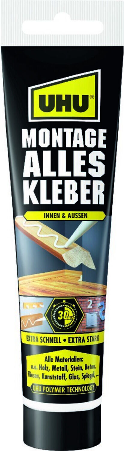 UHU MONTAGE ALLESKLEBER Tube 165g (47830)