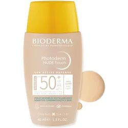 Bioderma, Sonnencreme, Photoderm Nude Touch Mineral SPF50+ très claire (SPF 50+, 40 ml)