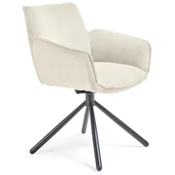 2er-Set set one by Musterring Stuhl Frisco Cord Beige Creme