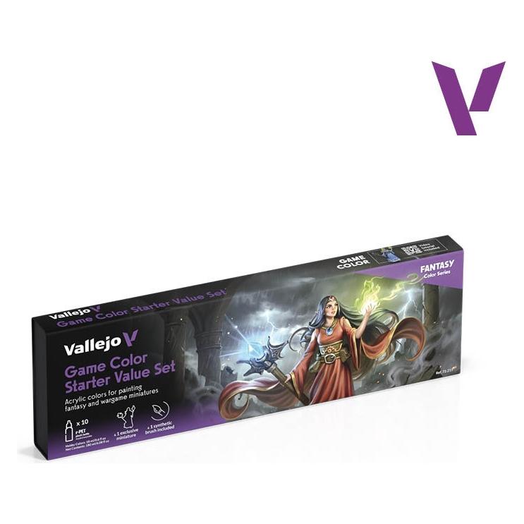 Vallejo : 72.215 - Game Color - Starter Value Set (180 ml) (72215)