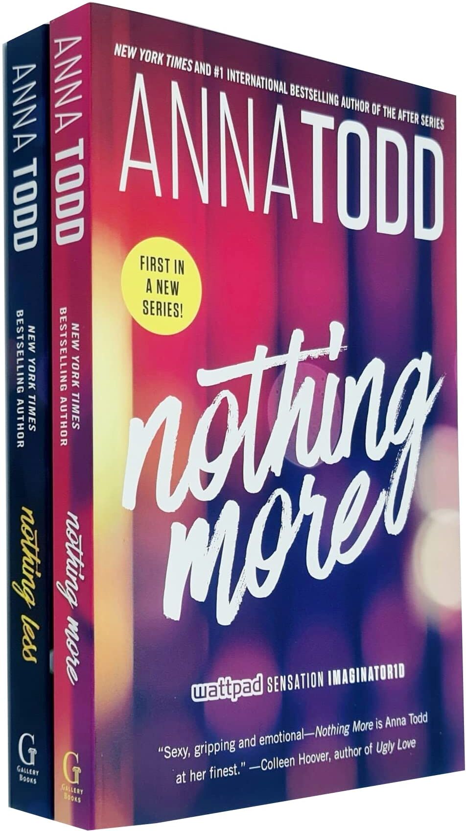Gallery Books The Landon Series 2 Books Collection Set by Anna Todd - Nothing More & Nothing Less - Young Adult Paperback -