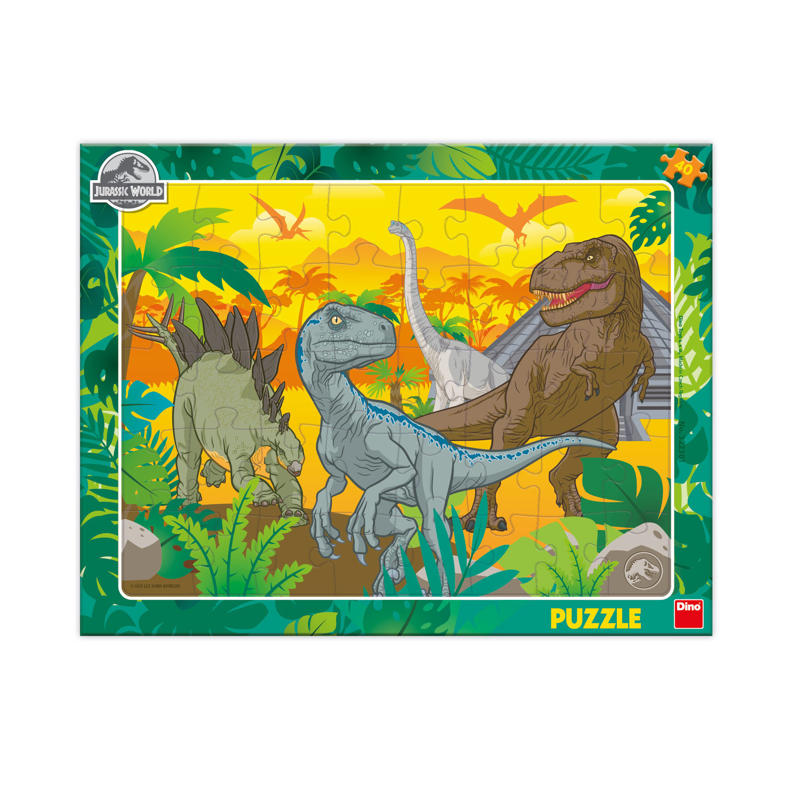 Educa DINO Puzzel Jurassic World, 40 stukjes