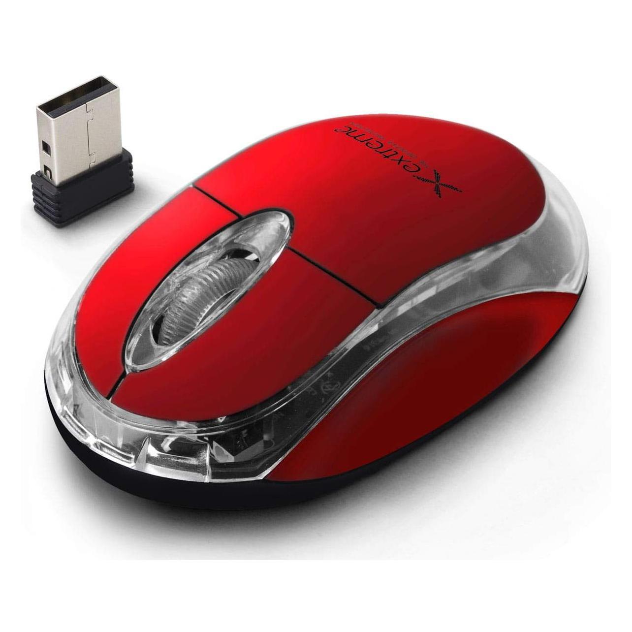 Esperanza Souris sans fil compatible Harrier XM105R (Rouge) (Kabellos) (XM105R - 55901299926185)