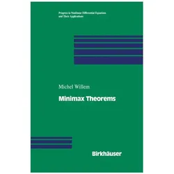 Minimax Theorems, Fachbücher von Michel Willem