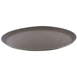 Serviertablett non-slip, oval