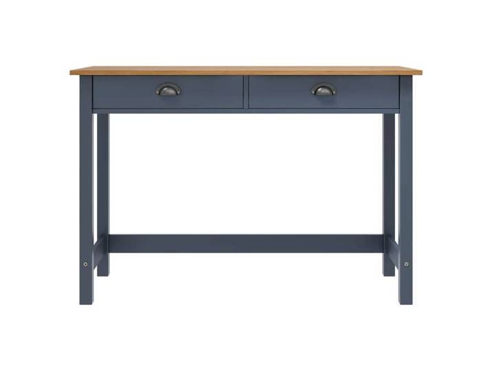 Table basse Table console Hill Range - - gris et marron miel - 2 tiroirs - 110 x 45 x 74 cm - compacte - pour hall tpo83c727