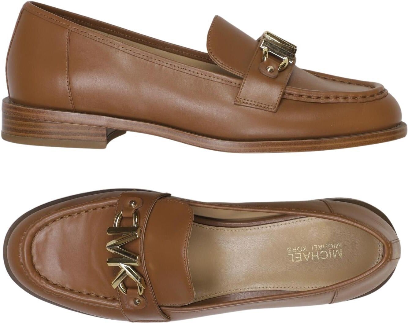 Michael Michael Kors Damen Halbschuh, Braun, Gr. EU 37 (US 6), Leder - Second Hand