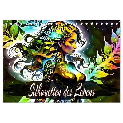 Silhouetten des Lebens (Tischkalender 2027 DIN A5 quer), CALVENDO Monatskalender