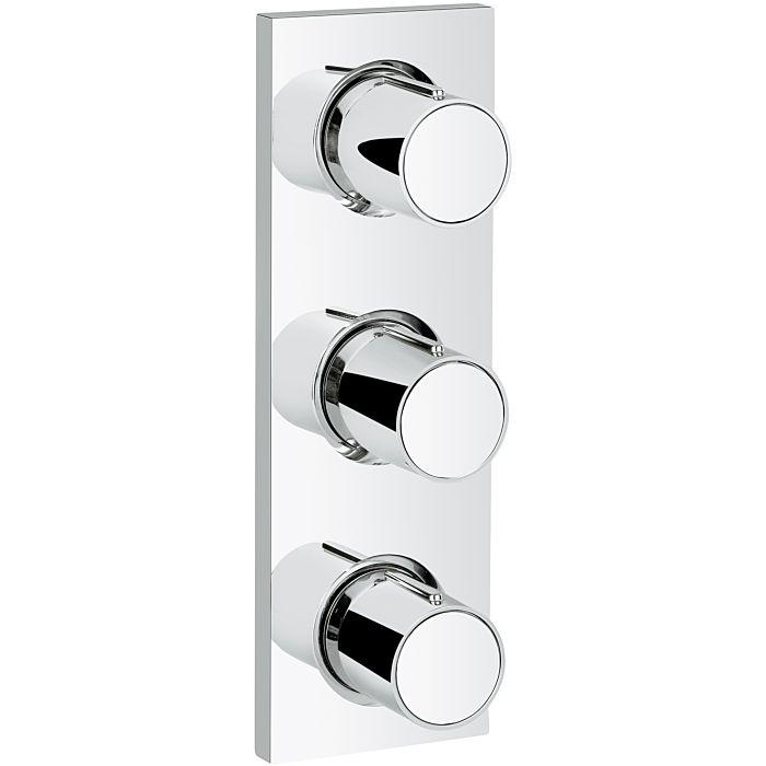 Grohe Grohtherm F Unterputzventil 27625000 verchromt, 3-fach Unterputzventil