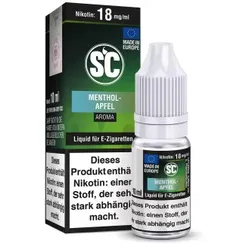 Menthol-Apfel Liquid by SC 0mg / 10ml