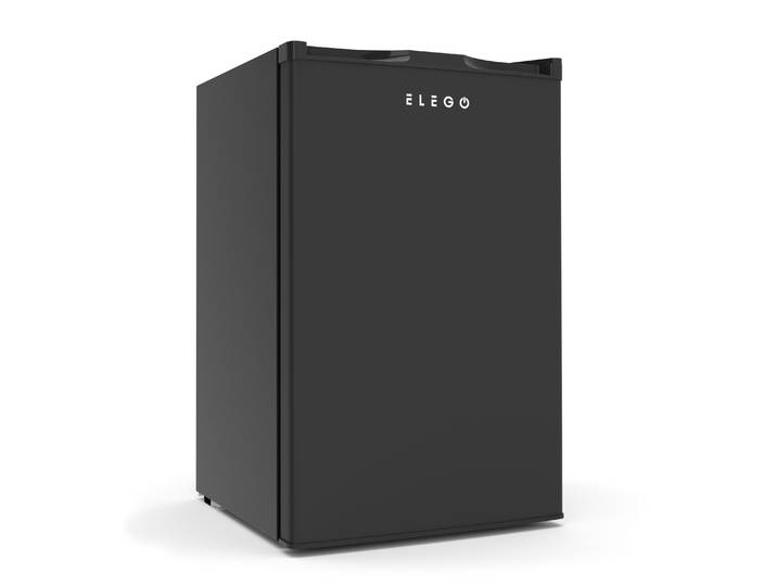 Kühlschrank mit Gefrierfach 127L schwarz
