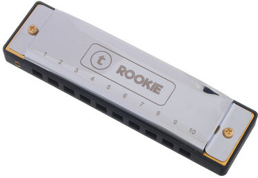 Thomann Rookie Blues Harmonica C Silber