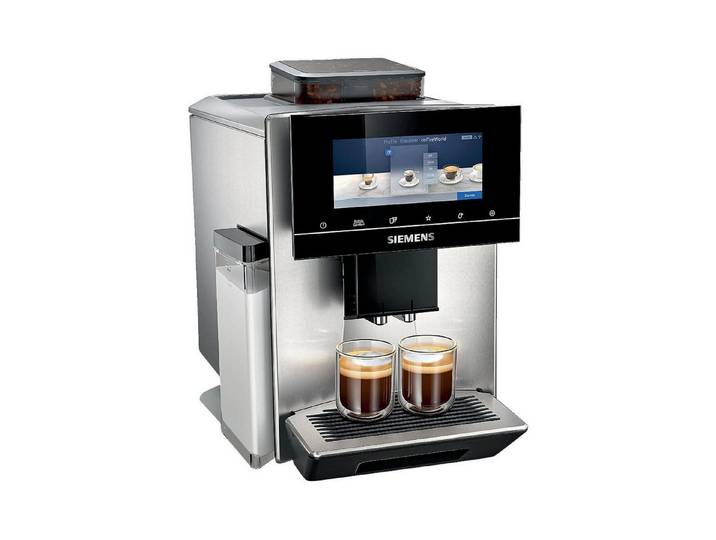 SIEMENS Kaffeevollautomat TQ907D03, Siemens EQ900 TQ907D03 Kaffeevollautomat Edelstahl 19 bar DualBean