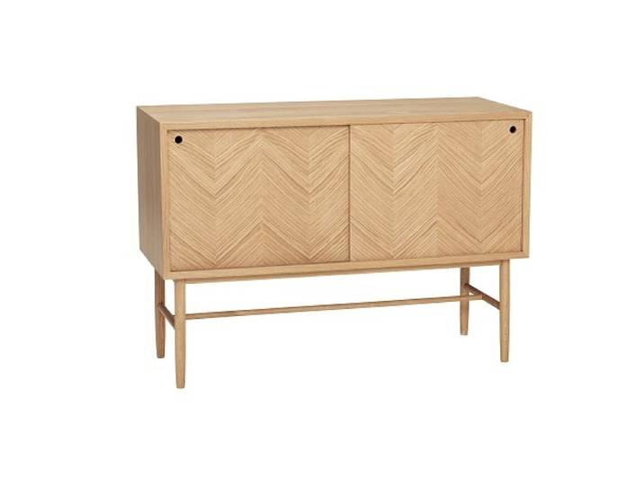 Hubsch Dressoir met schuifdeuren eikenhout