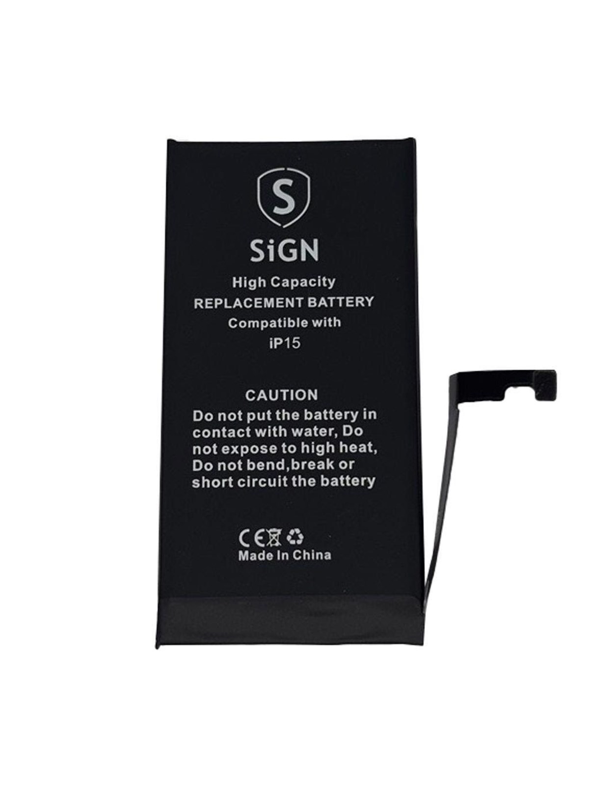 SiGN iPhone 15 High capacity battery - 3640mAh